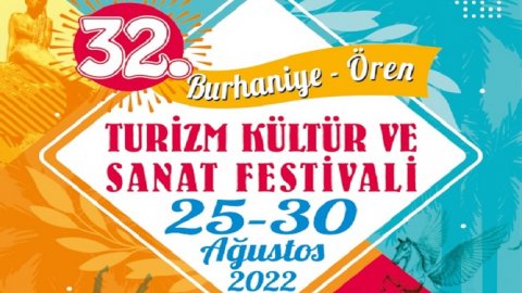 Burhaniye Belediyesi'nin 32.  Ören Turizm Kültür ve Sanat Festivali başlıyor