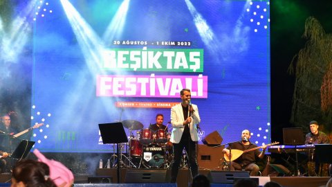 Beşiktaş Belediyesi'nin düzenlediği 'Beşiktaş Festivali'nde 'Hüseyin Turan' rüzgarı