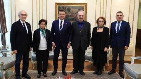 Türk Tabipleri Birliği'nden Ekrem İmamoğlu'na 'Şebnem Korur Fincancı' davası ziyareti