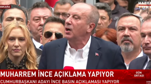 Muharrem İnce Cumhurbaşkanı adaylığından çekildi