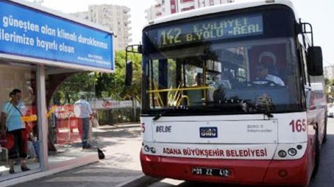Adana Büyükşehir Belediyesi'nden toplu ulaşıma zam