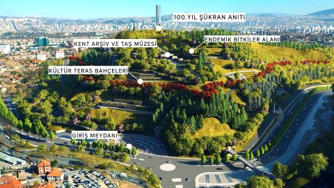 Ankara Büyükşehir Belediyesi'nden Cumhuriyetin 100. yılında anlamlı proje