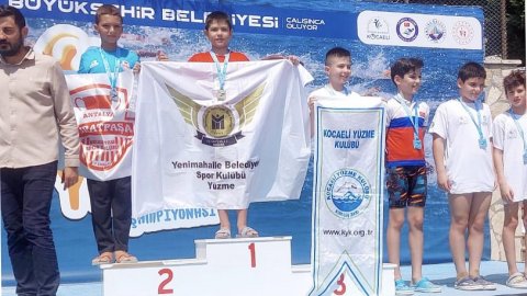 Yenimahalle Belediyesi'nin sporcularından bir başarı daha