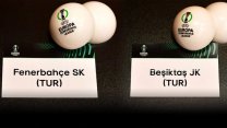 Fenerbahçe ve Beşiktaş’ın Konferans Ligi grubu ve rakipleri belli oldu