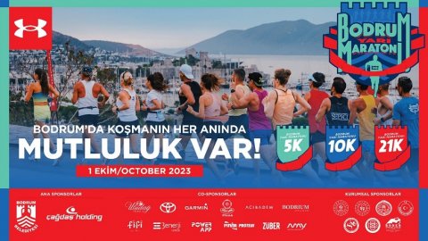 Bodrum Belediyesi’nin düzenlediği Under Armour Bodrum Yarı Maratonu için geri sayım