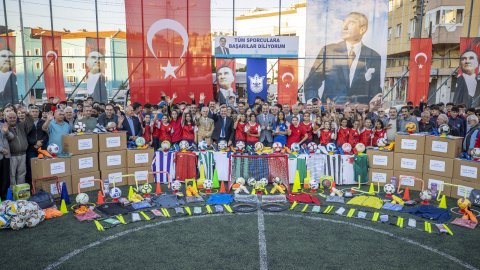 Konak Belediye Başkanı Abdül Batur'dan amatör spora destek