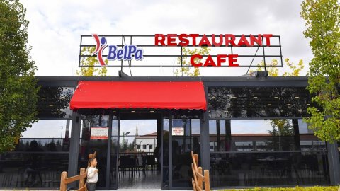 Ankara Büyükşehir Belediyesi BelPa Cafe ve Restaurant Gazi Park'ta