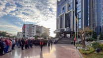 Buca'da 10 Kasım'da Atatürk anmasından kareler