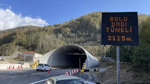 Bolu Dağı geçisi İstanbul istikameti yarın ulaşıma kapanacak