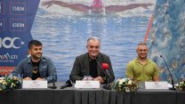 Konyaaltı Belediyesi'nin 'Uluslararası Antalya An Aqua Swimming Race' yüzme yarışında geri sayım