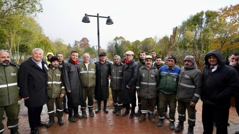 Sarıyer'de bulunan Büyükdere Fidanlığı ve Bahçıvanlık Okulu'nun açılışından kareler