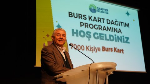Sarıyer Belediye Başkanı Şükrü Genç'ten eğitime büyük destek