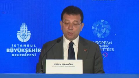 Ekrem İmamoğlu duyurdu: 2027 Avrupa Oyunları İstanbul'da yapılacak!