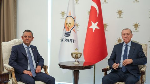 Özgür Özel'den Erdoğan görüşmesi sonrası ilk açıklama