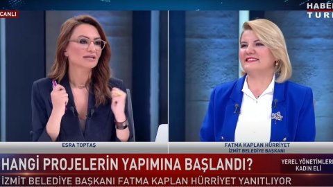 Fatma Kaplan Hürriyet Habertürk’e konuk oldu: Müdürlere ve başkan yardımcılarımızın makam araçlarını kaldırdık