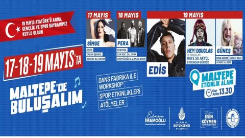 Maltepe Belediyesi'nin 19 Mayıs programı belli oldu