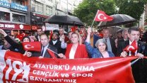 İzmit Belediyesi'nin 19 Mayıs programı Gençlik Yürüyüşü ile devam edecek