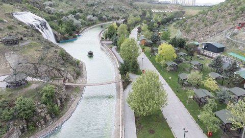 Keçiören Belediyesi Kartaltepe Kent Ormanı ve Mesire Alanı'nı yaz sezonuna hazırladı