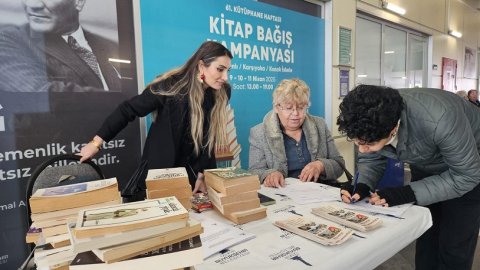 İzmir Büyükşehir Belediyesi'nden kitap bağışı kampanyası