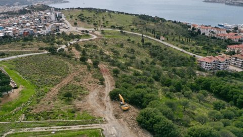 Balıkesir Büyükşehir Belediyesi'nden Yenimahalle'de 804 metre içme suyu şebeke hattı  