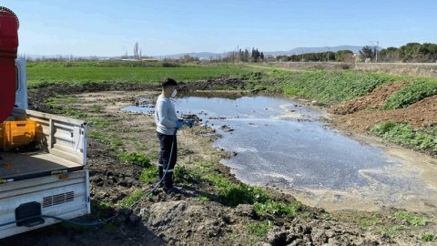 Balıkesir Büyükşehir Belediyesi yaz öncesi sivrisinekle mücadele