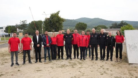 Torbalı Belediyesi’nden Türkiye’de bir ilk: Enkaz Eğitim Sahası