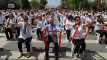 Büyükçekmece Belediyesi'nin Dünya Pilates Günü etkinliğinden renkli görüntüler