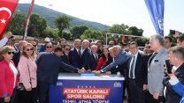 Bursa Büyükşehir Belediyesi Atatürk Spor Salonu’nun temelini attı 