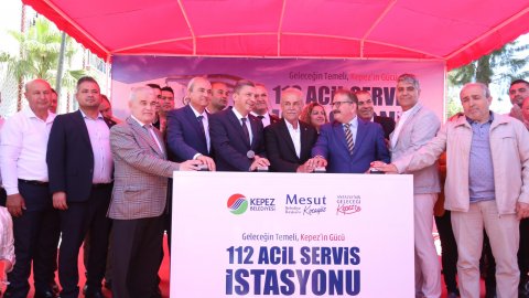 Kepez’de 112 Acil Sağlık İstasyonu’nun temeli atıldı
