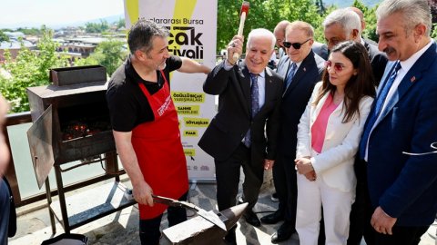 Bursa Büyükşehir Belediyesi'nin 'Bursa Bıçak Müzesi'nin açılışından kareler