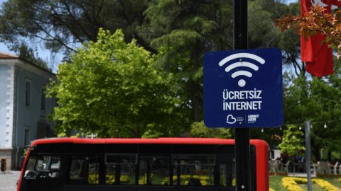 Balıkesir Büyükşehir Belediyesi'nin ücretsiz wi-fi  ağı genişliyor