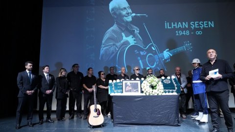 Kadıköy'de İlhan Şeşen'e son görev 