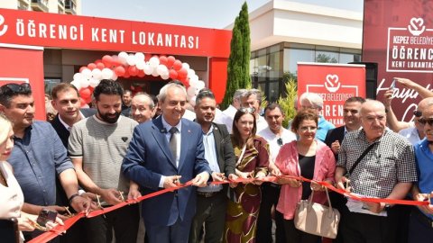 Kepez Belediyesi Öğrenci Kent Lokantası hizmete girdi