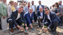 Serasına saldırı düzenlenmişti! Buca Belediyesi yeni fideleri toprakla buluşturdu