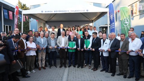 Bursa Büyükşehir Belediyesi Sıvı Gübre Tesisi'ni hizmete açtı