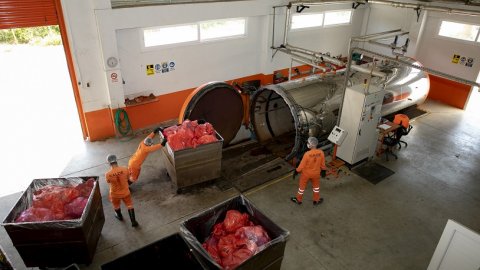 Mersin Büyükşehir Belediyesi 2019 yılı Nisan ayından bu yana 19 bin ton tıbbi atık topladı