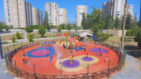 Yüreğir Belediyesi Su Oyun Parkları açıldı