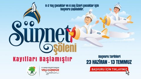 Mamak Belediyesi’nin toplu sünnet organizasyonu için kayıt süreci başladı