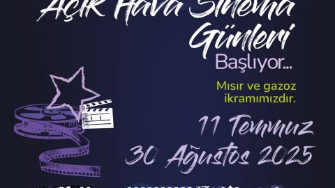 Çankaya Belediyesi Açık Hava Sinema Günleri başlıyor