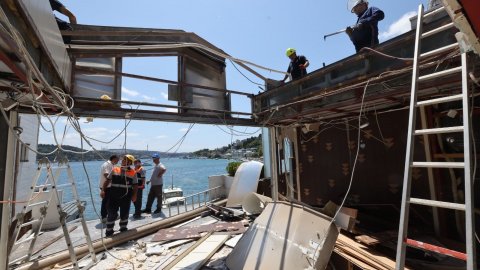 İstanbul Büyükşehir Belediyesi, Boğaz’daki kaçak yapılaşmayla mücadelesini sürdürüyor