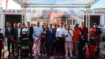 Muğla Büyükşehir Belediyesi Bodrum'da yeni itfaiye hizmet binasını hizmete aldı