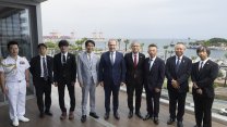 Vahap Seçer Japon heyetini konuk etti