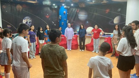 Minik kaşifler Bornova’da bilimin izinde