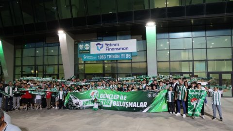 Bursa Büyükşehir Belediyesi 5 bin genci Bursaspor tribünleri ile buluşturacak