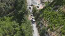 Balıkesir Büyükşehir Belediyesi Dursunbey’e 11 kilometre sathi kaplama çalışması