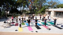 17. Uluslararası Bodrum Sarı Yaz Kültür ve Sanat Festivali'nde Sarı Yaz Yogası