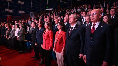 Ankara'nın Başkent oluşunun 102. yılına özel düzenlenen resepsiyondan kareler