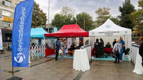 Beykoz Belediyesi’nden ücretsiz sağlık ölçümü