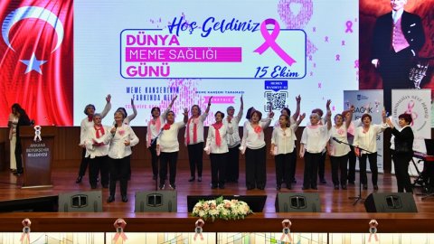 Ankara Büyükşehir Belediyesi'nden Dünya Meme Sağlığı Günü'ne özel farkındalık etkinliği