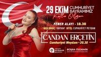 Antalya Büyükşehir Belediyesi 29 Ekim'i Candan Erçetin ile kutlayacak